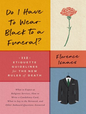 cover image of Do I Have to Wear Black to a Funeral?